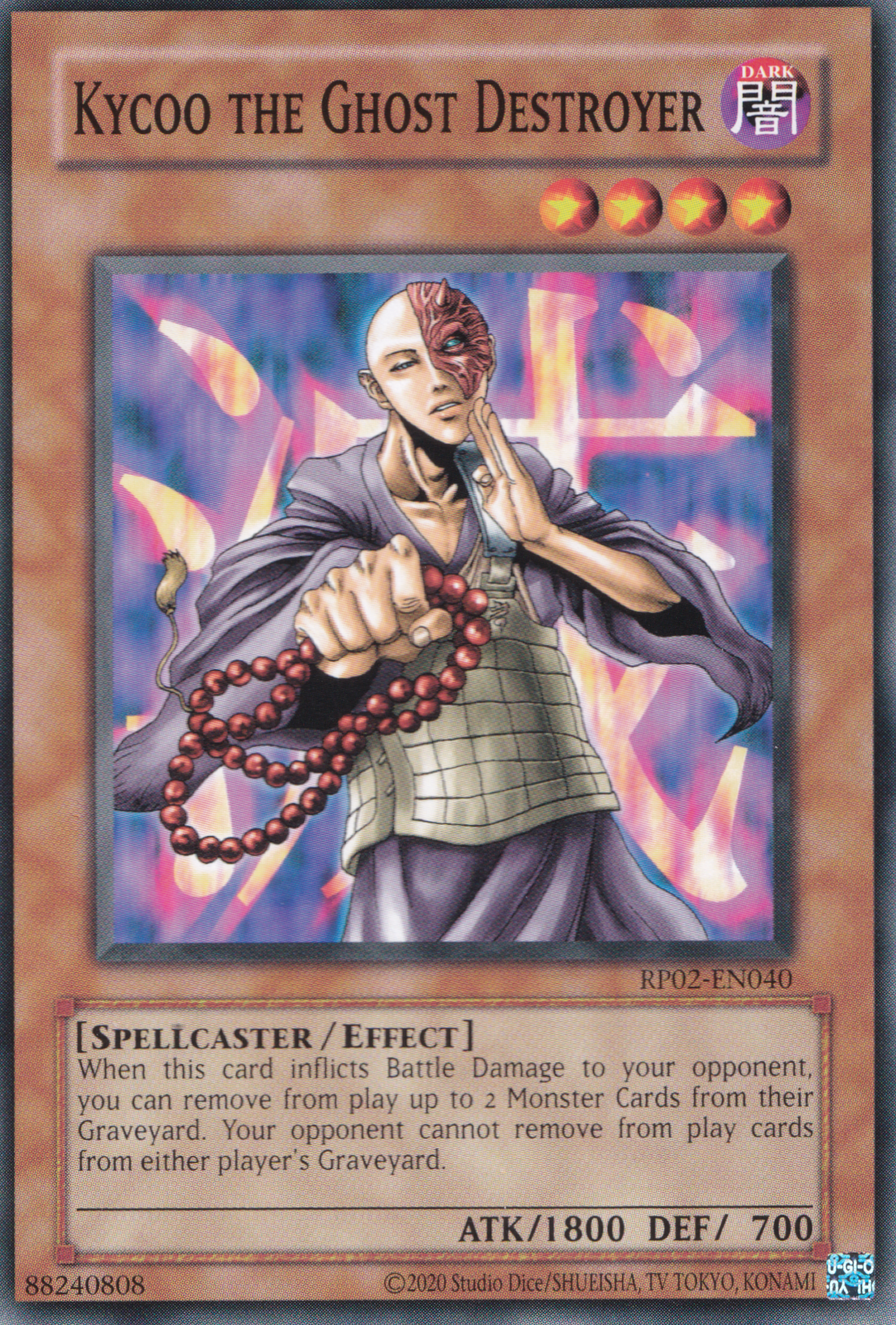 Kyco The Ghost Destroyer - Common - Yu-Gi-Oh! Card - RP02-EN040 - NM
