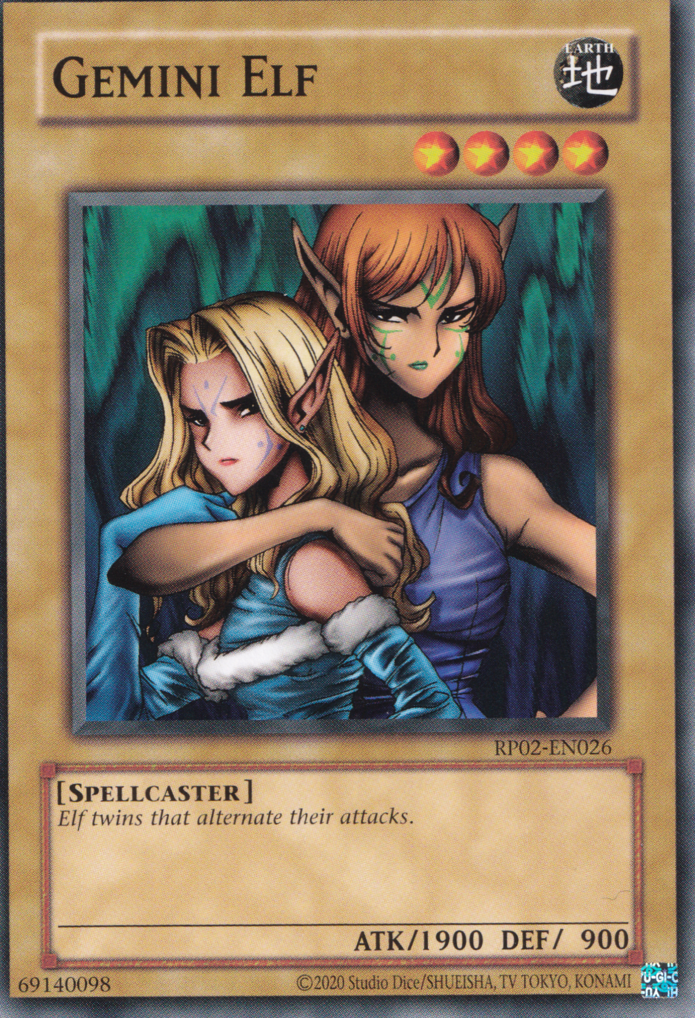 Gemini Elf - Common Yu-Gi-Oh! Card - RP02-EN026 - NM