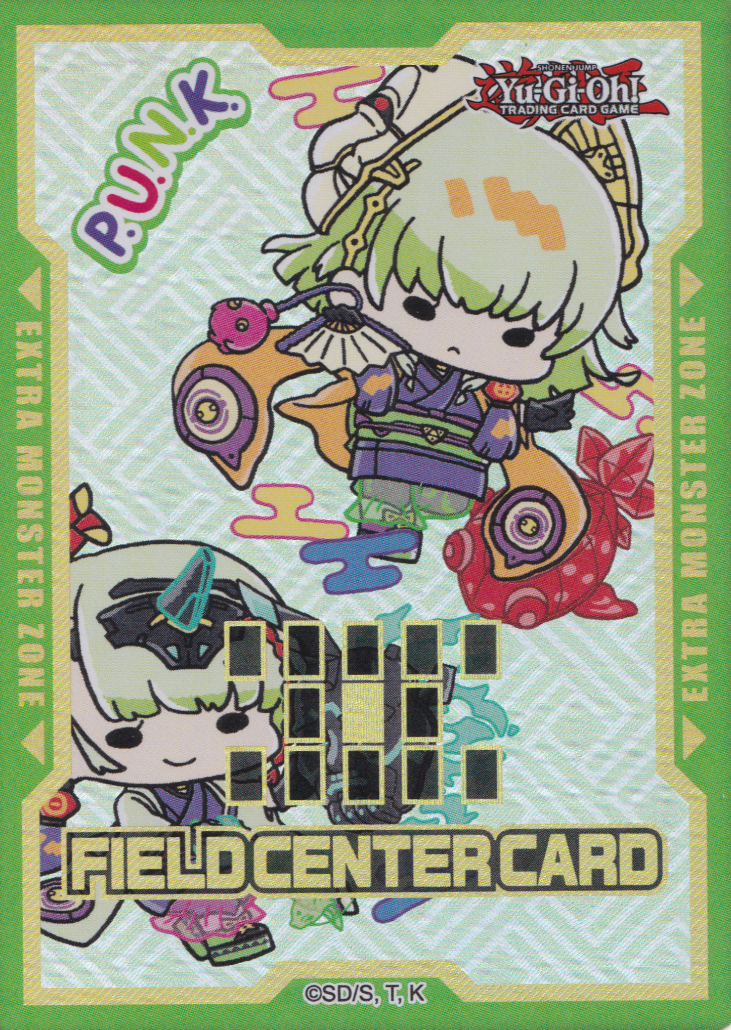 Yu-Gi-Oh! P.U.N.K Field Center Foil - NOT SEALED - NM