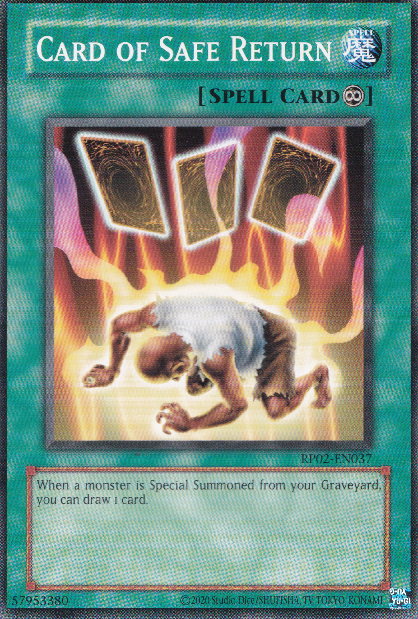 Card of Safe Return - Common Yu-Gi-Oh! Card - RP02-EN037 - NM