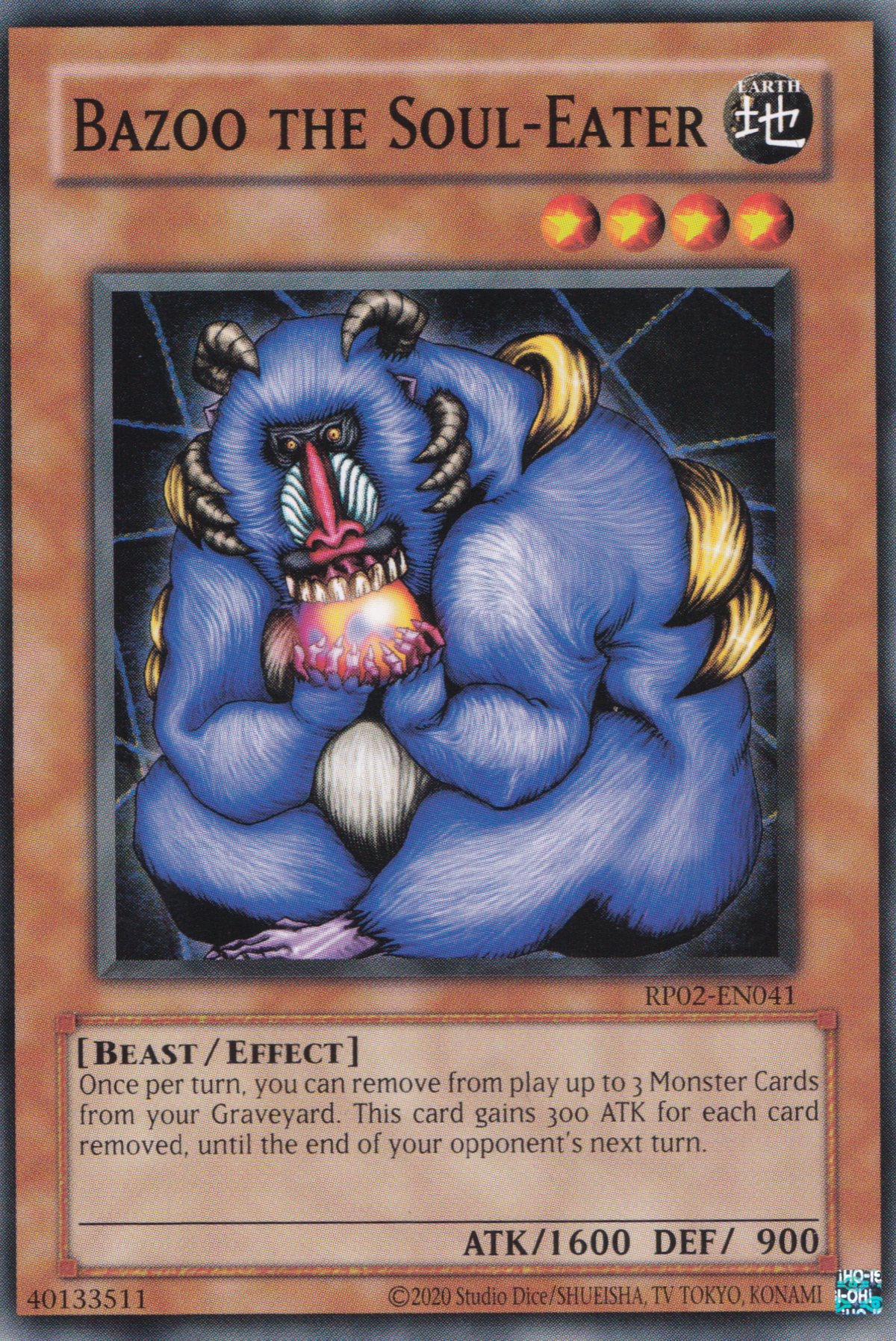 Bazoo The Soul-Eater - Common Yu-Gi-Oh! Card - RP02-EN041 - NM