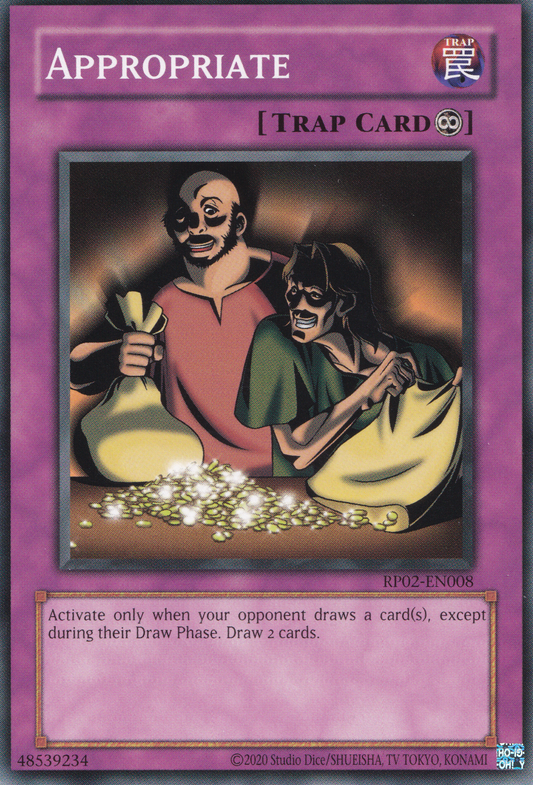 Appropriate - Common Yu-Gi-Oh! Card - RP02-EN008 - NM