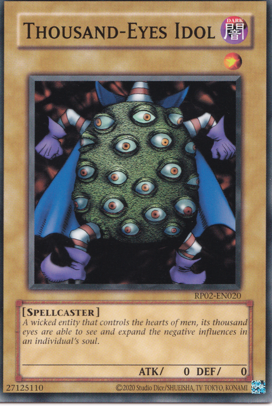 Thousand-Eyes Idol - Common Yu-Gi-Oh! Card - RP02-EN020 - NM