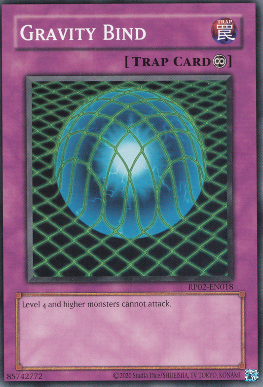 Gravity Bind - Common Yu-Gi-Oh! Card - RP02-EN018 - NM