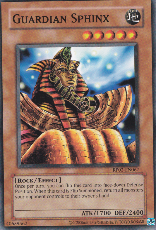 Guardian Sphinx - Common Yu-Gi-Oh! Card - RP02-EN067 - NM