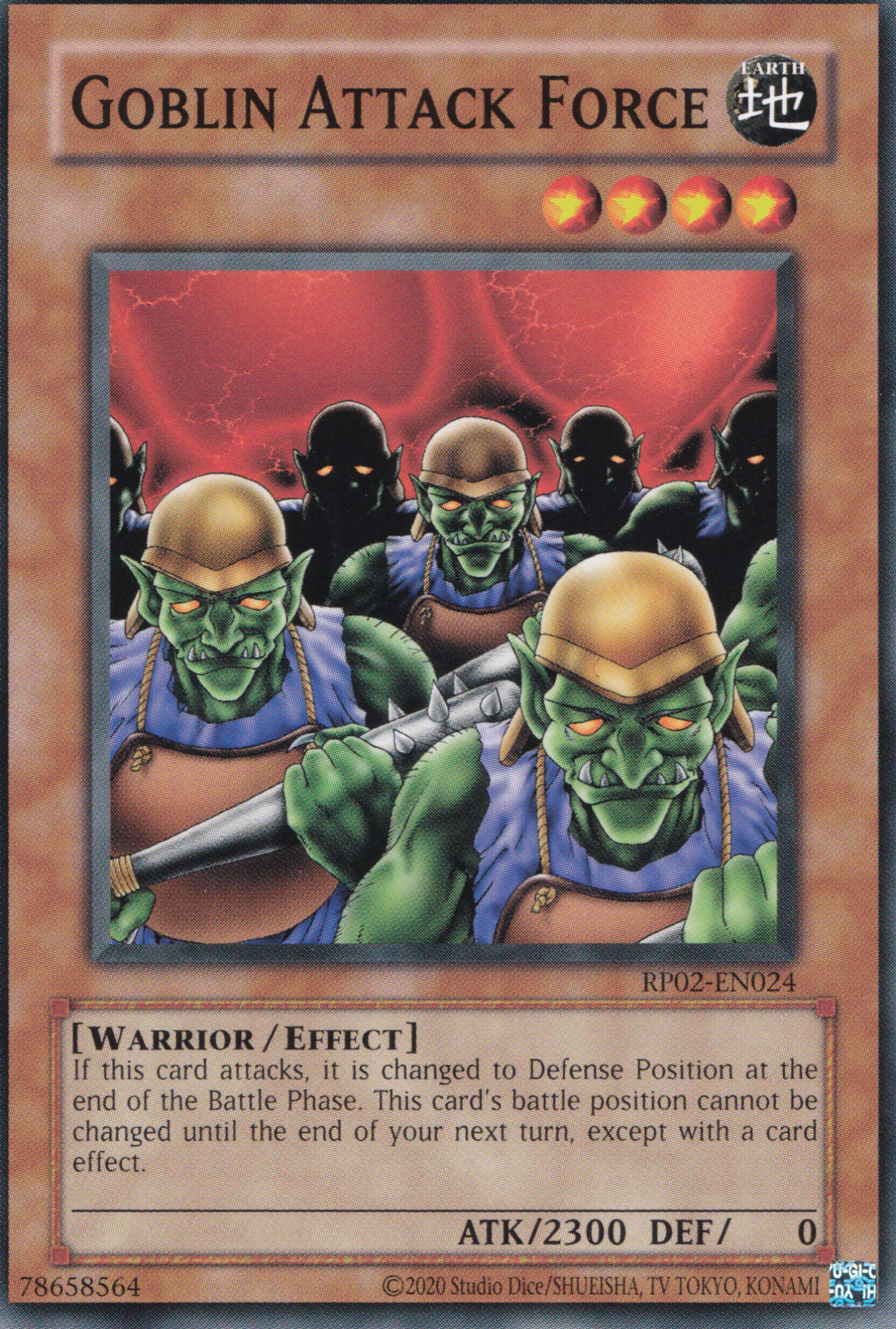 Goblin Attack Force - Common Yu-Gi-Oh! Card - RP02-EN024 - NM