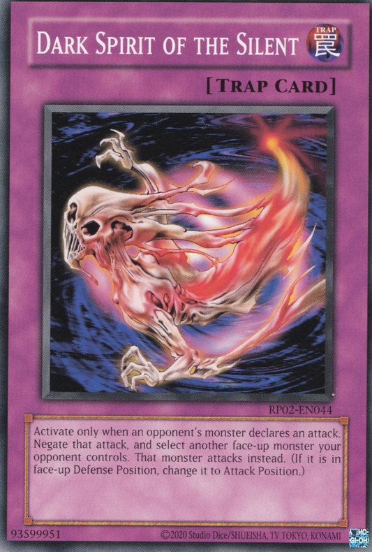 Dark Spirit of The Silent - Common Yu-Gi-Oh! Card - RP02-EN044 - NM