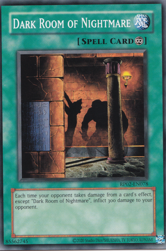 Dark Room of Nightmare - Common Yu-Gi-Oh! Card - RP02-EN078 - NM