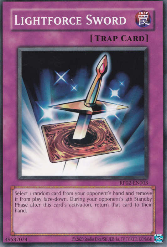 Lightforce Sword - Common Yu-Gi-Oh! Card - RP02-EN003 - NM